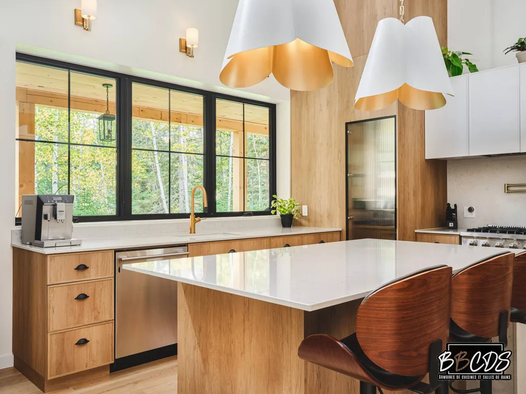 Des Chalets, cuisine sur mesure, photo de couverture